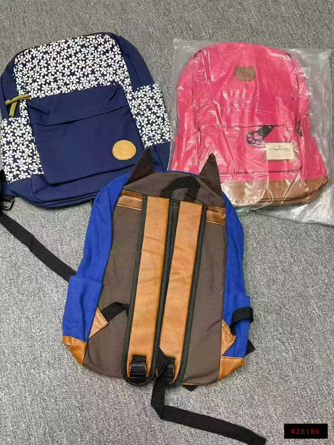 捡漏款，韩版双肩包书包，39个，图片款，188元打包带走！@_@