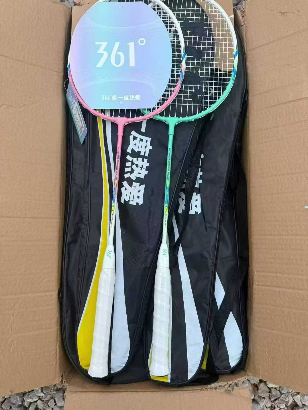 361羽毛球拍，一箱40付。正品线上线下都可以卖