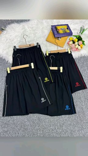 🐯工厂新货8000条男士五分运动休闲裤，拉链口袋，刺绣图案，面料冰爽。内置收缩绳，均码180斤内可穿。独立包装货新净整齐，全清5.8元秒，分货+1@_@