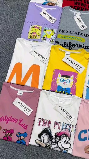 ☕️又回货20000件爆款潮牌男女短袖T恤全清9.9，分货10.8元，200克左右，认准唛头吊牌发货，超多爆款热卖图案，8D直喷效果水墨印花，二批直播跑量爆款！！！@_@