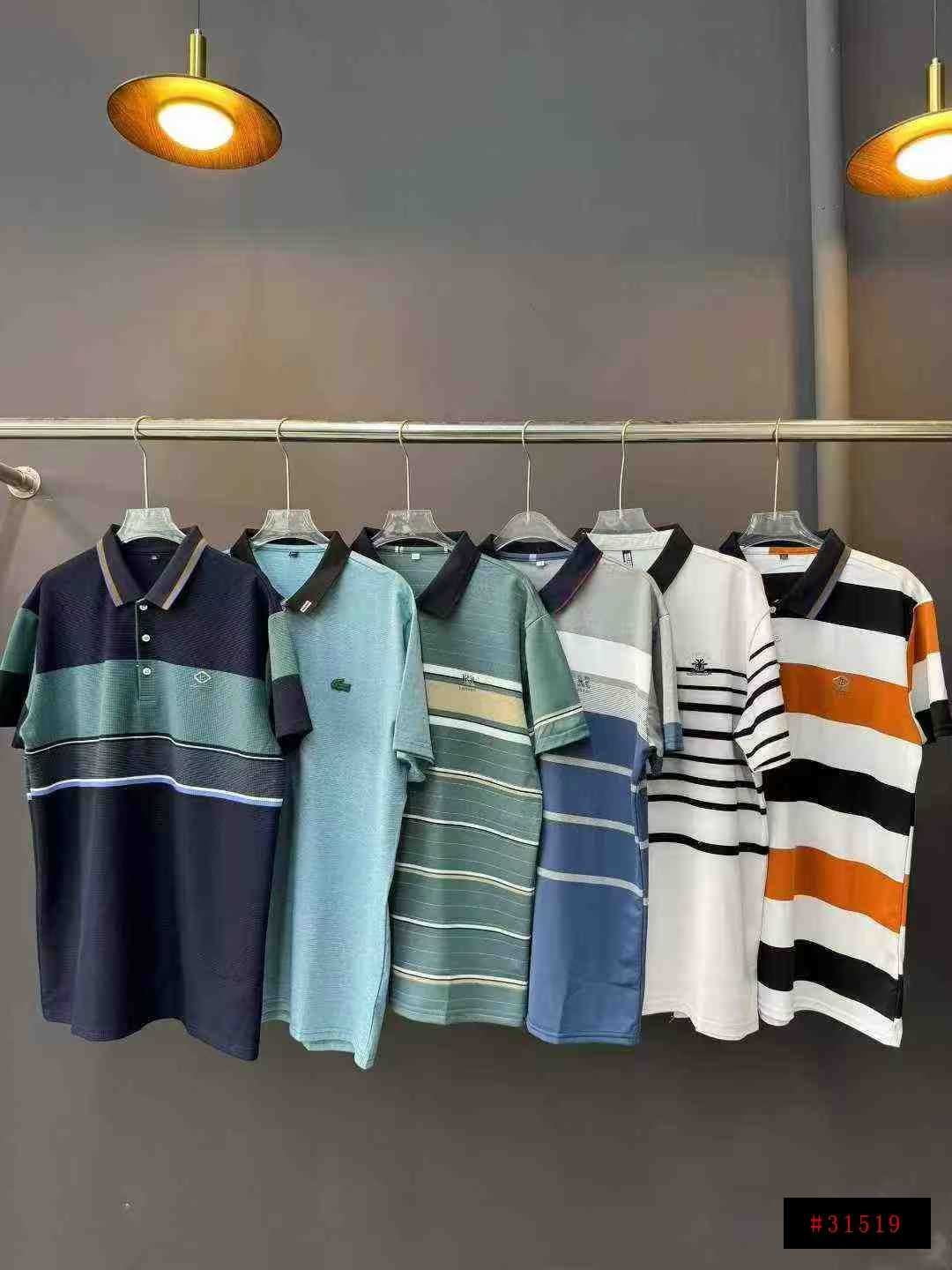 🐱🐱男士Polo衫13.8元💰
正品短袖T恤男士夏季新款时尚休闲翻领条纹polo衫，超重工有质感，独立包装带吊牌，全尺码，数量2000多件，可分货可全清@_@