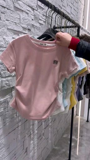 ☕️纯棉辣妹刺绣小标T恤
8800件全清8.8元，分货9.9元，均码高弹力，小整系列款多颜色，独立包装，统一吊牌，200-220克，纯棉好质量[庆祝][庆祝][庆祝]@_@